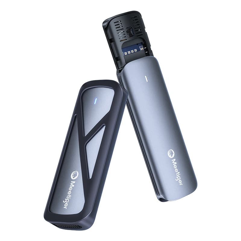 M.2 NVMe SSD Enclosure Dual Protocol NVMe